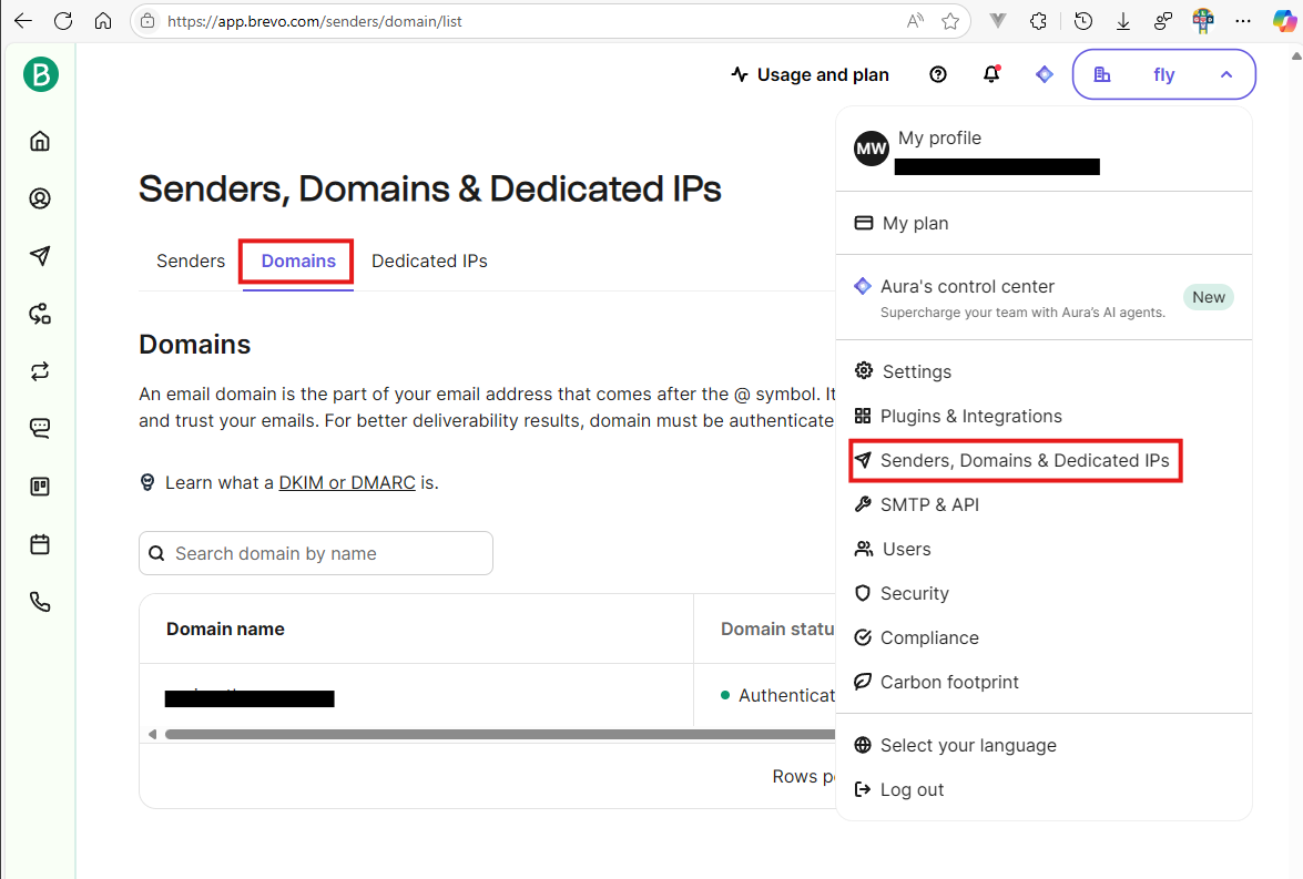 Domains
